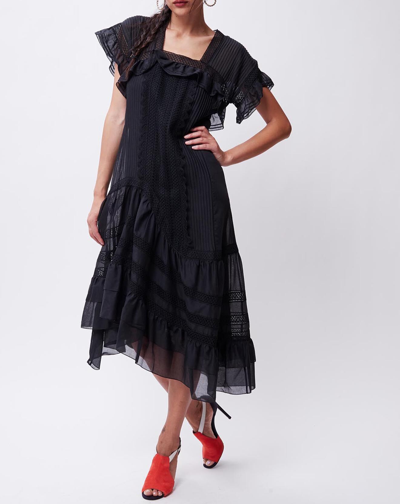 John Galliano Robe Baby noire
