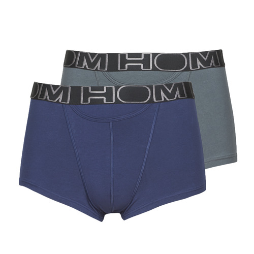 Hom - HOM BOXERLINES BOXER BRIEF HO1 PACK X2 Gris / Marino