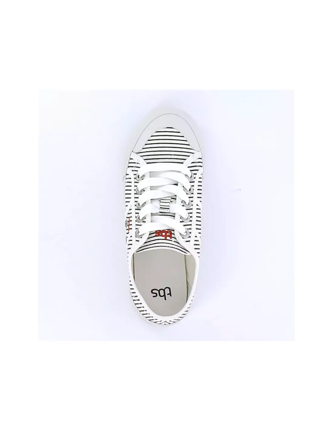 TBS OPIACE - Sneakers Offwhiterayé