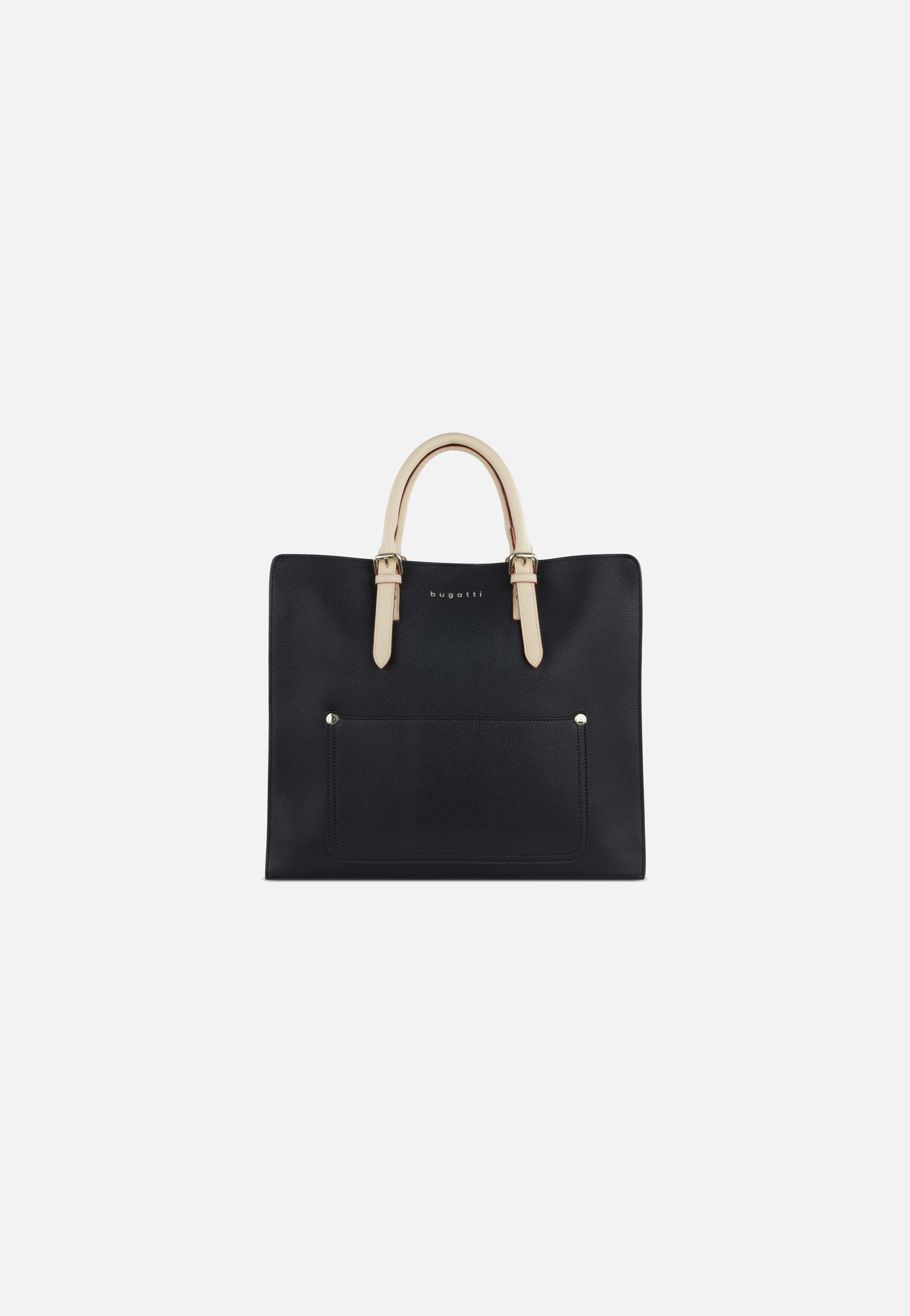 Ella Top Handle L Schwarz - Tote Bag