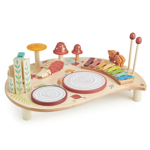 tender leaf toys muziektafel bosdieren