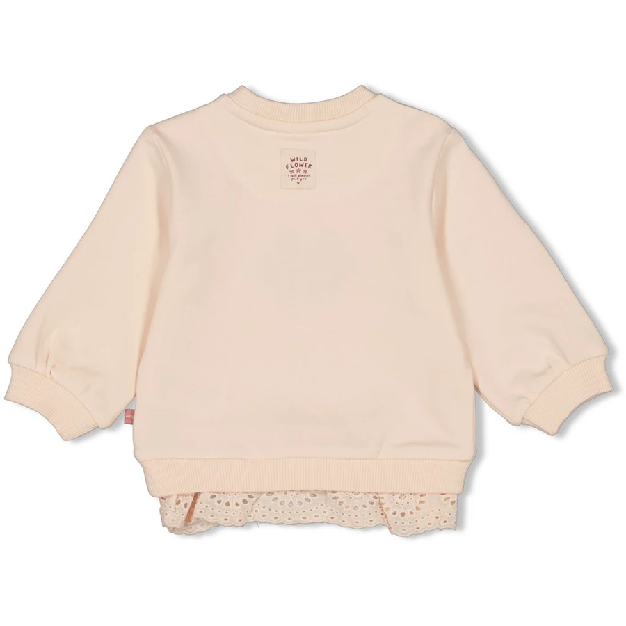 Feetje Sweatshirt Wild Flowers Offwhite