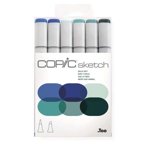 COPIC® sketch 6er-Sets