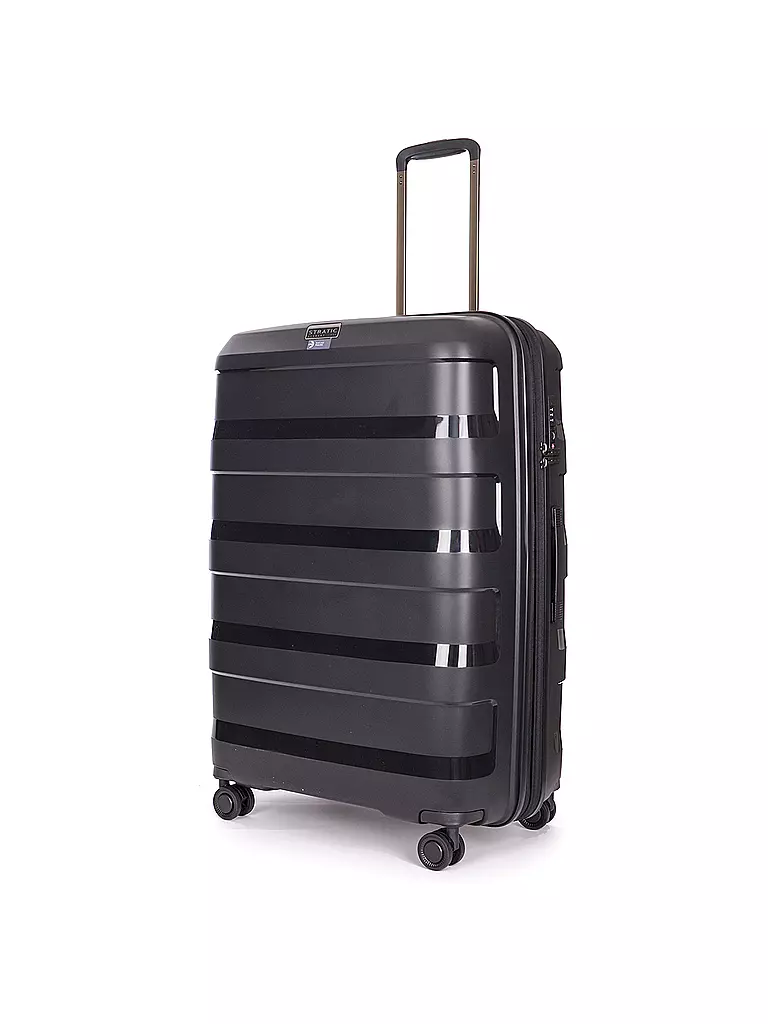 STRATIC Trolley STRAW+ 75cm Black schwarz
