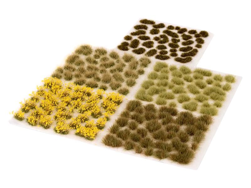 GamersGrass Tufts Wild Highland Tuft Set Hochwertiges Basingset für den Gelände- und Miniaturenbau