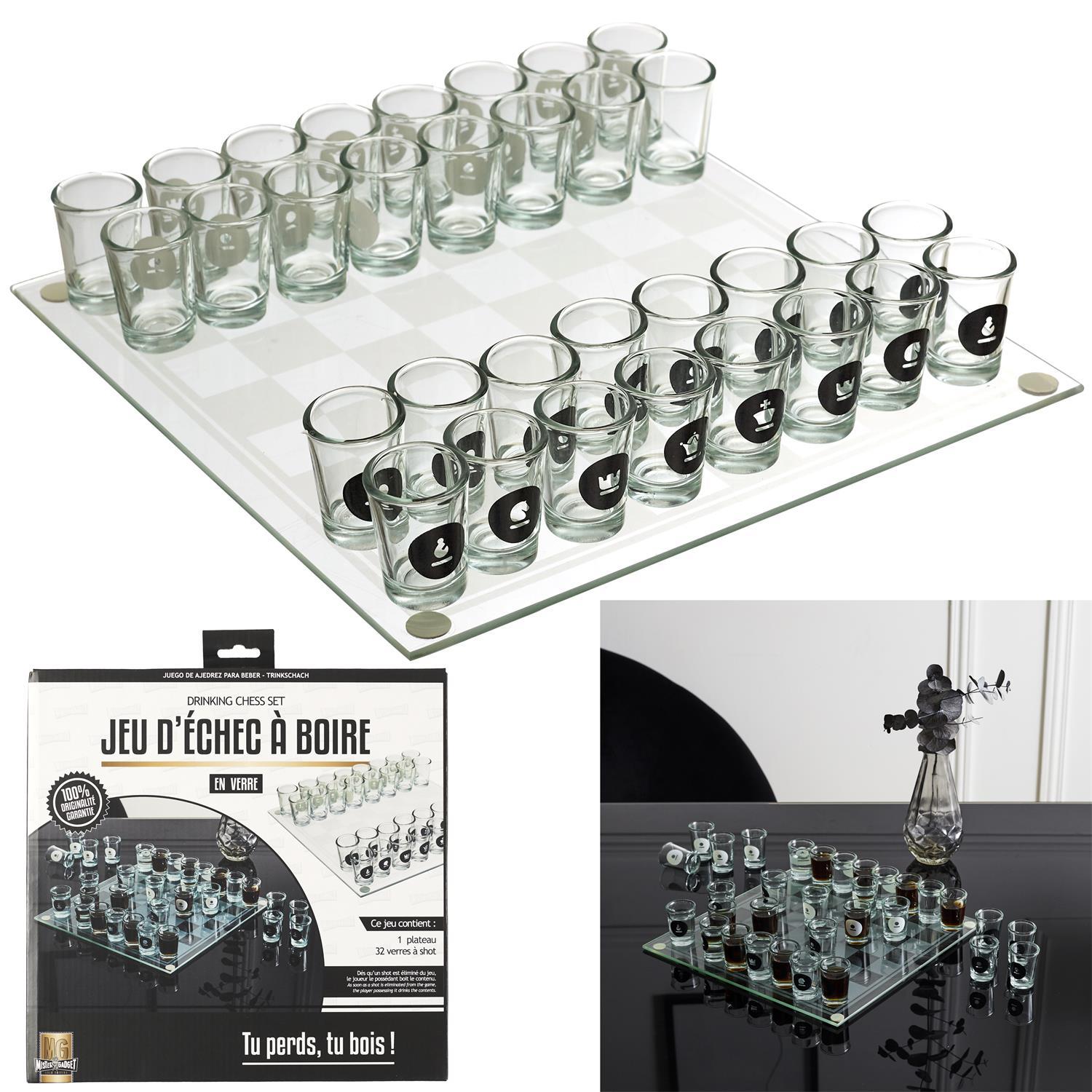 JEU ECHEC A BOIRE VERRE