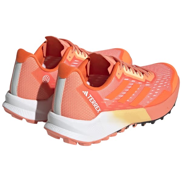 Chaussure trail ADIDAS TERREX AGRAVIC FLOW 2 W CORAL FUSION/IMPACT ORANGE/FTWR WHITE