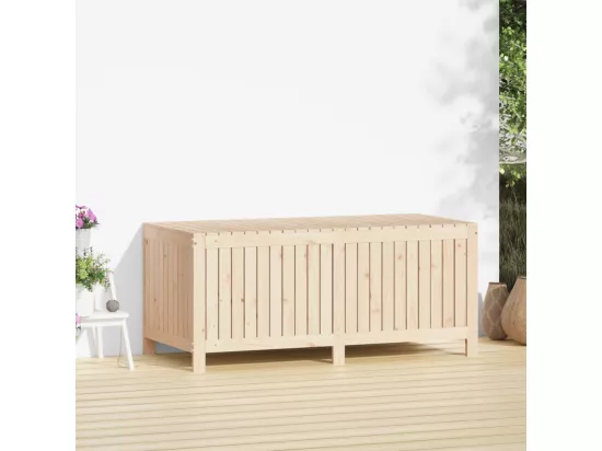 Boîte de rangement de jardin 147x68x64 cm Bois massif de pin