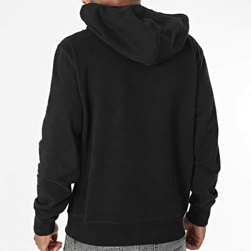 Sweat Capuche Badge 3430 Noir