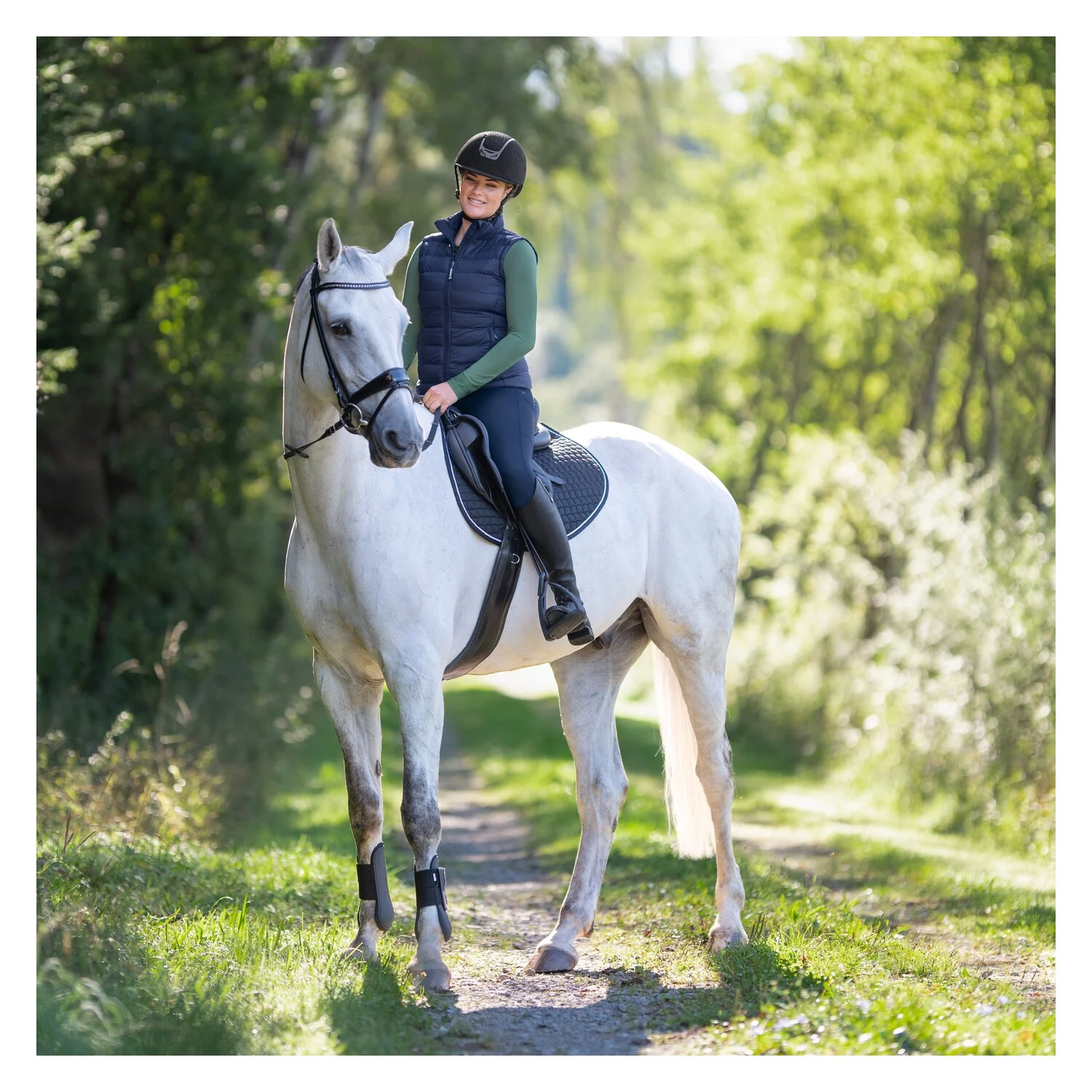 black forest Steppweste  - navy