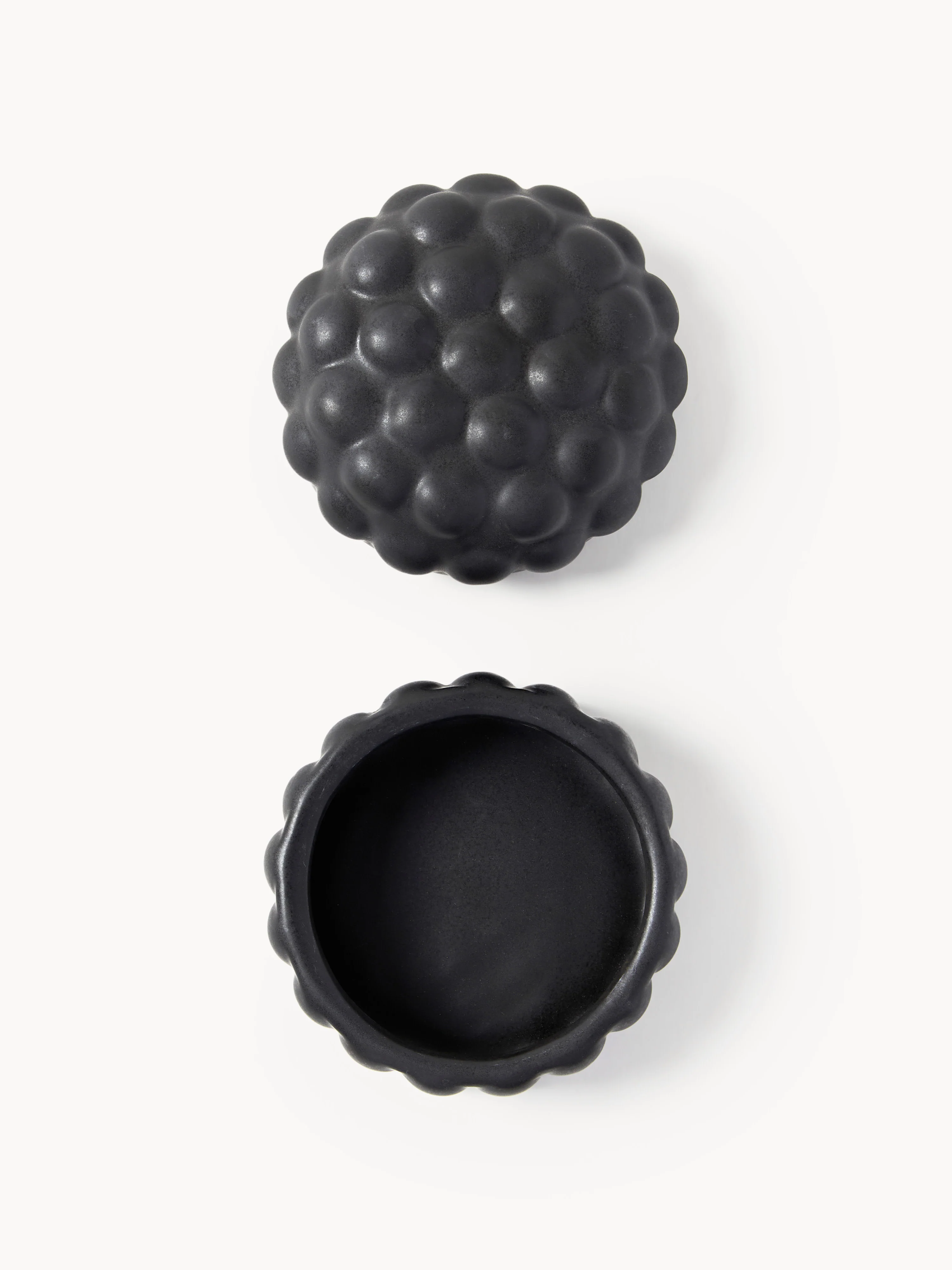 Decoratieve opbergdoos Bob van keramiek met deksel