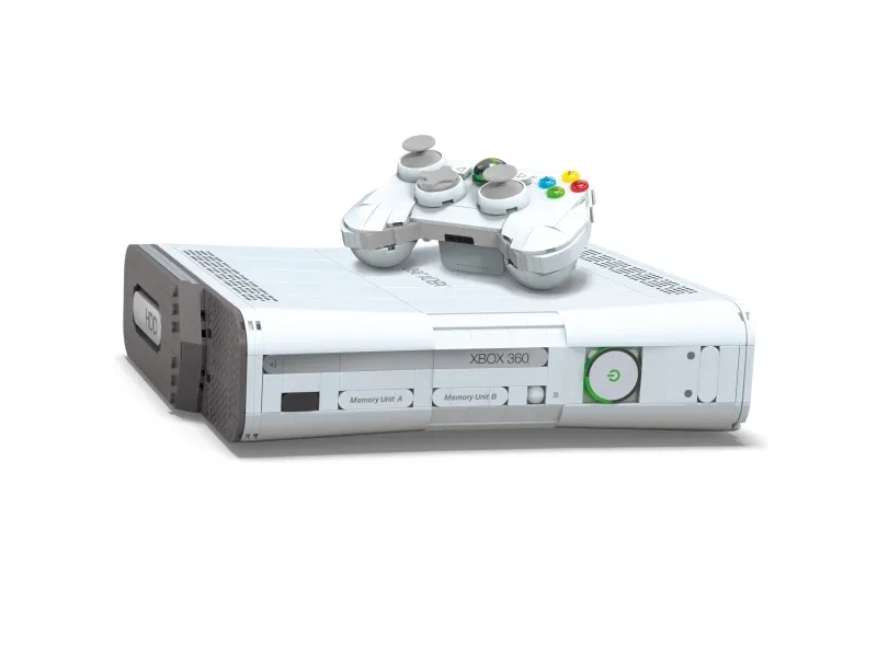 MEGA Showcase Microsoft Xbox 360, Byggesæt, 18 År, Plast, 1342 stk, 2,76 kg