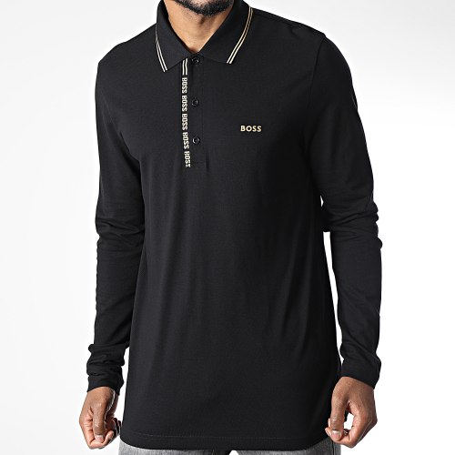 Polo Manches Longues 50475649 Noir