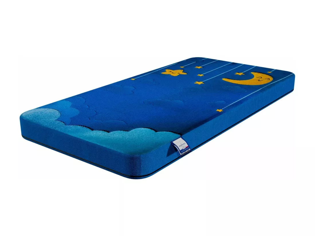 Matelas latex baby 70x140x10cm NOAH - Latex 100% Naturel - FaceA : tonique / FaceB : équlibré - Morphea