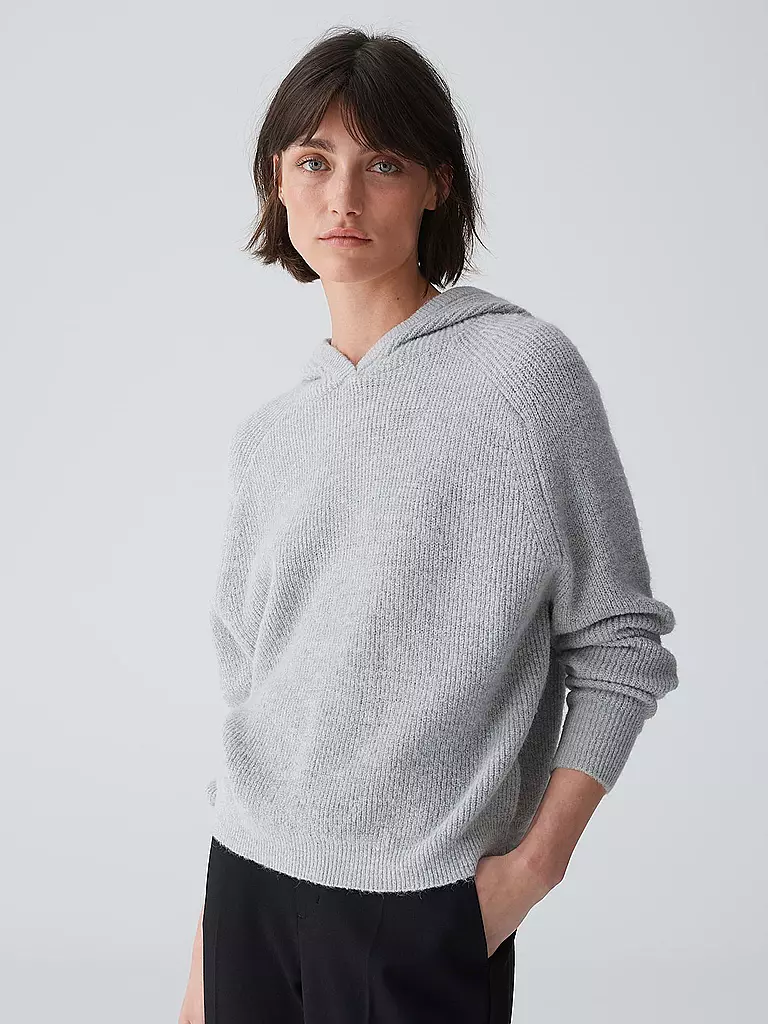 OPUS Pullover POODY hellgrau