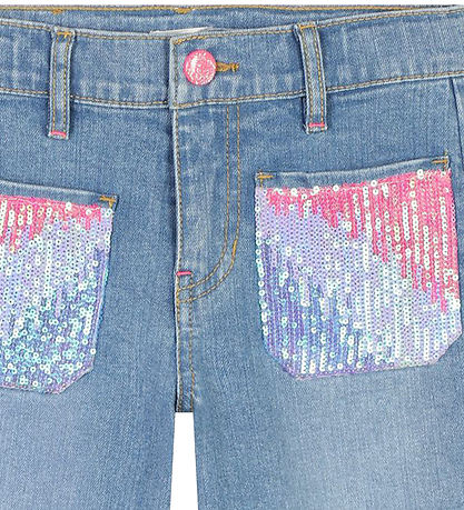 Billieblush Jeans - DouBlå Stone/Brush