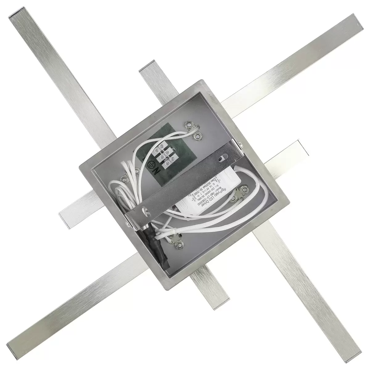 LED-Deckenleuchte Sana Silber