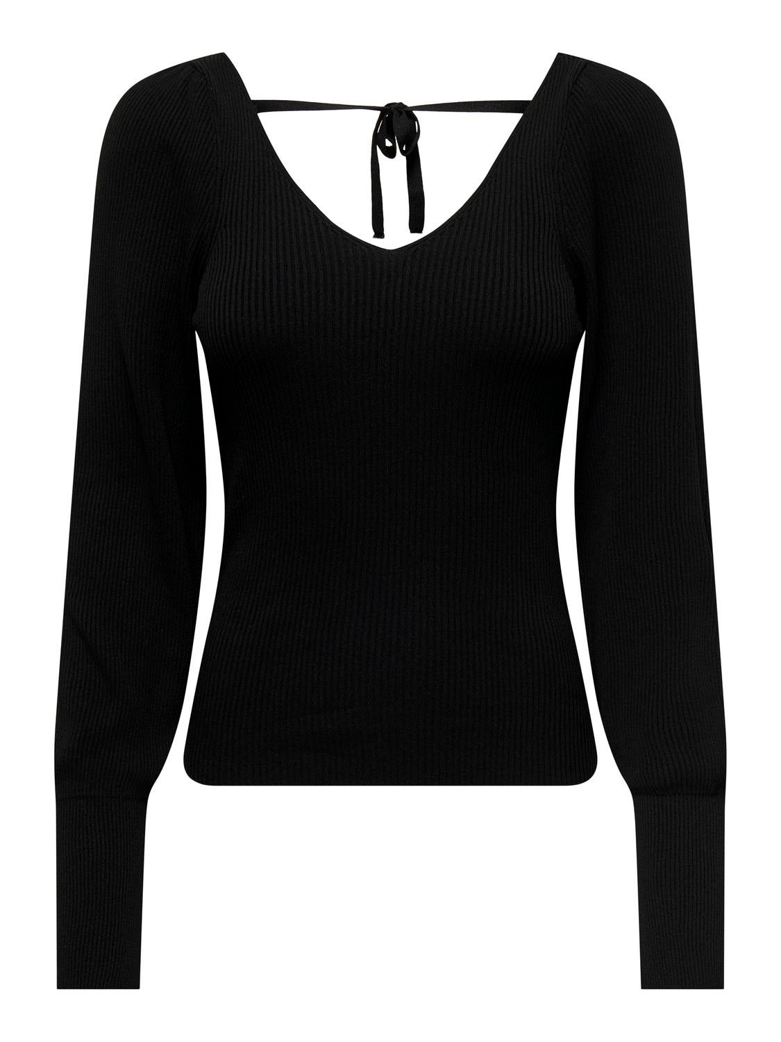 ONLLEELO Gestricktes Oberteil Black