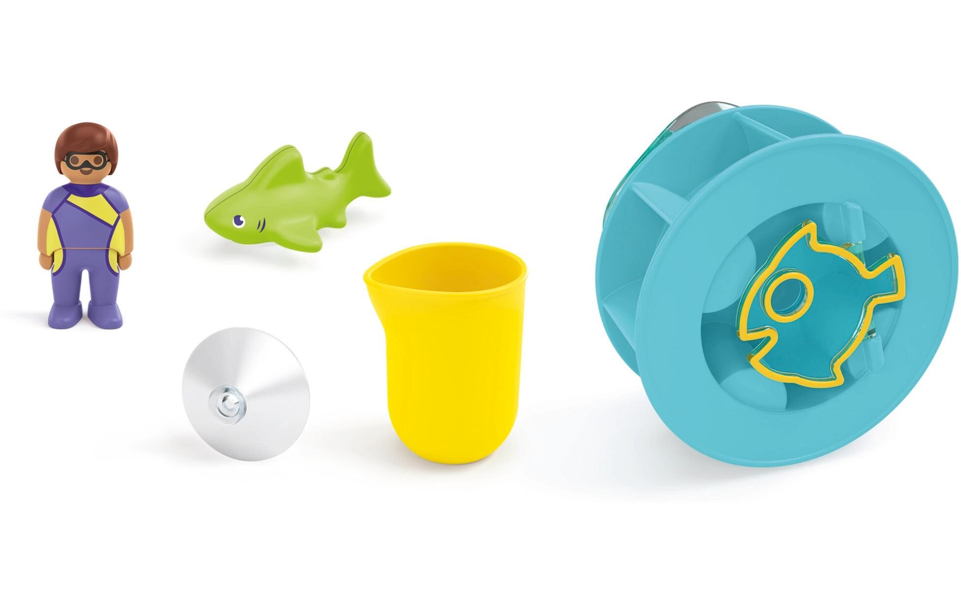 Junior AQUA: Wasserwirbelrad mit Babyhai 71688Figuren-Set für Kinder