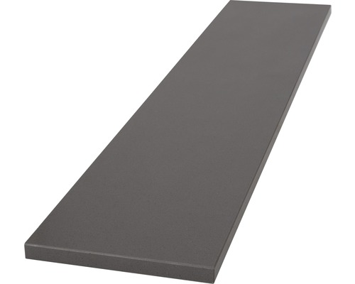 Binnenvensterbank Agglo grijs 101x20 cm