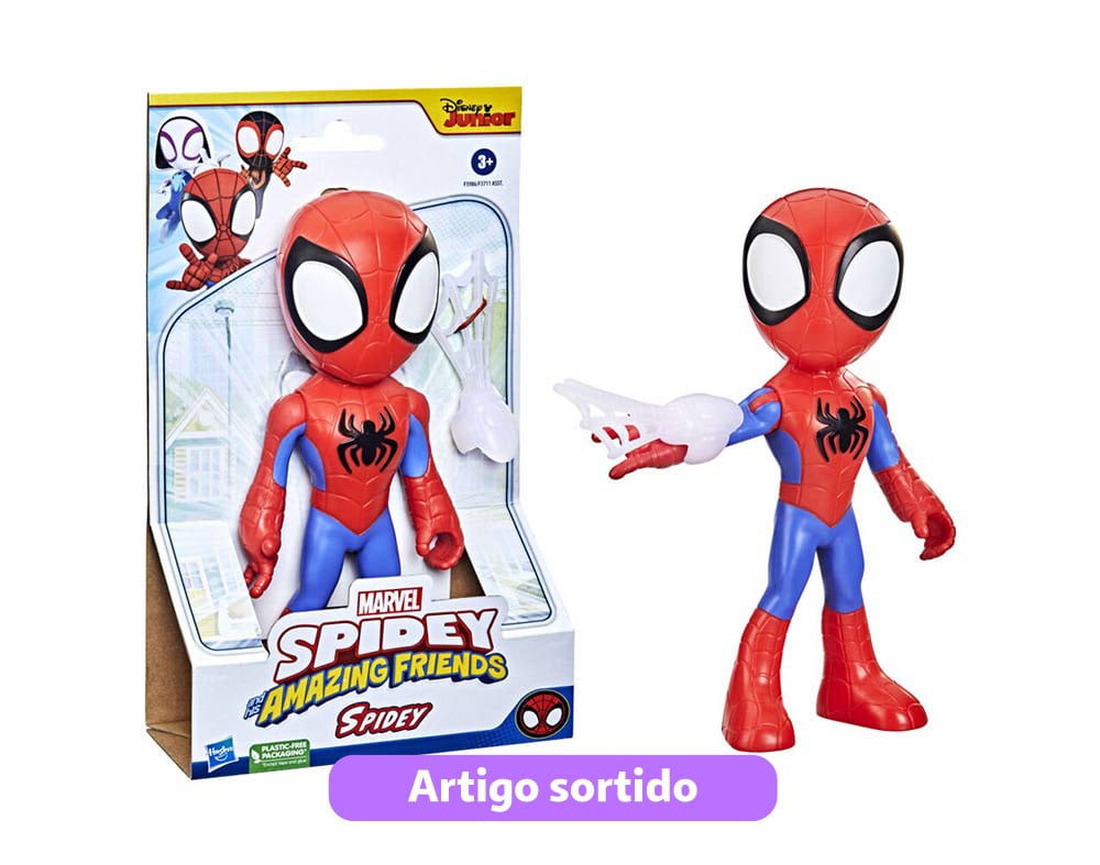 FIGURAS MEGA MIGHTY HASBRO SPIDEY MODELOS SORTIDOS