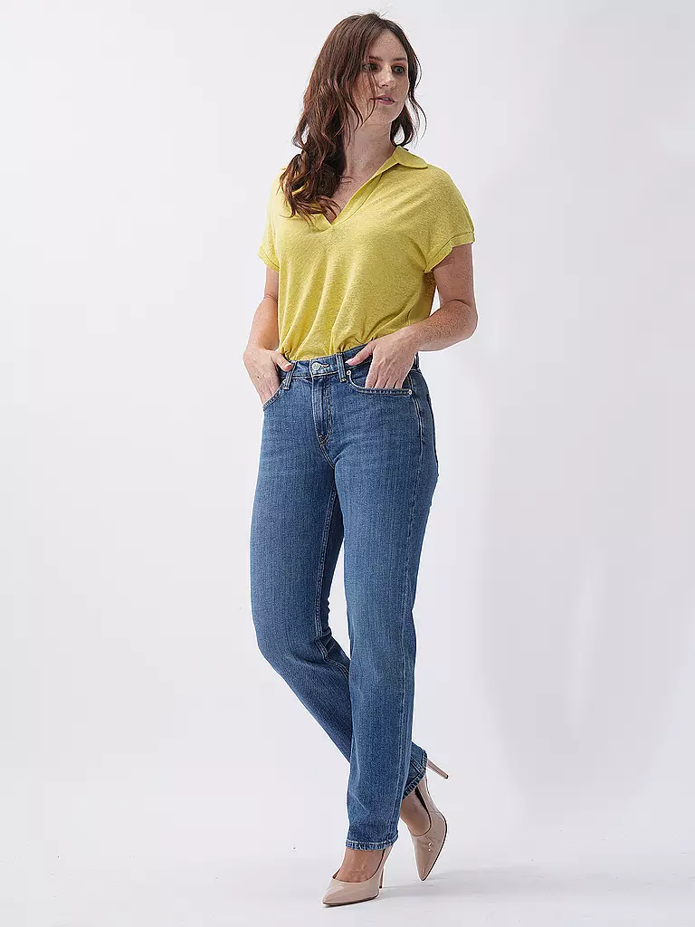 TOMMY HILFIGER Jeans Straight Fit  blau