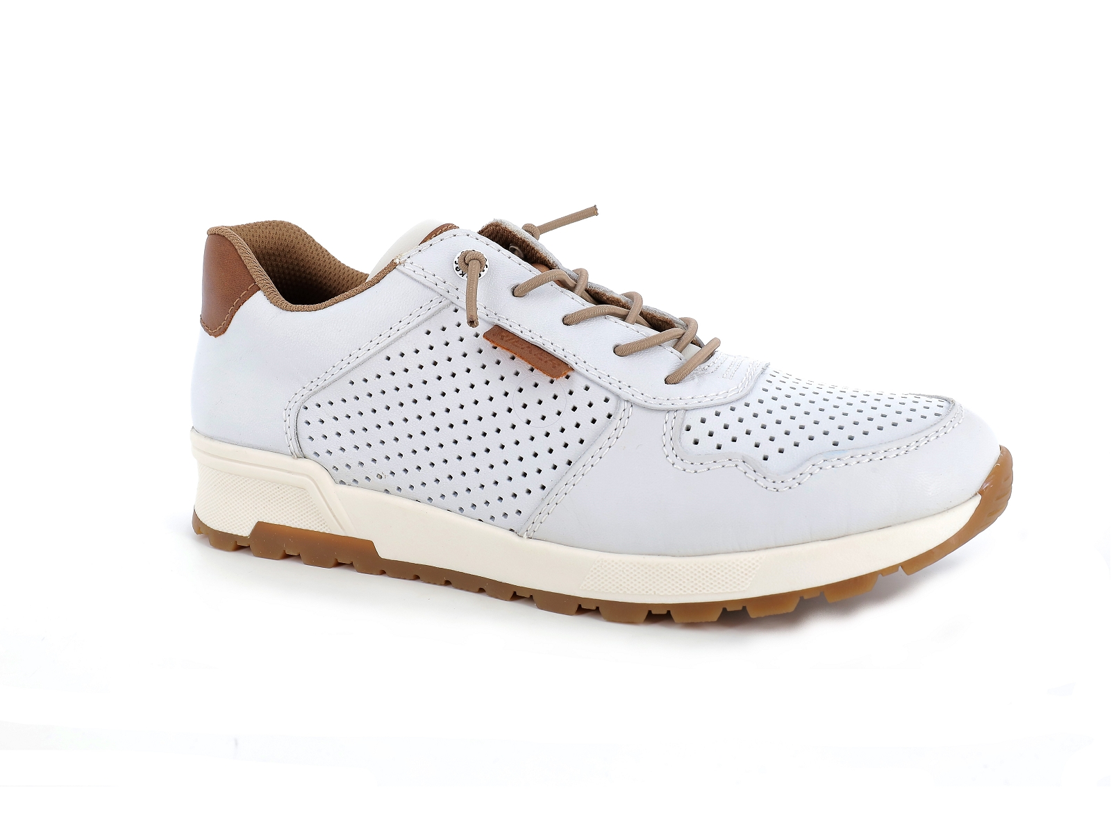 Rieker-15108 Synthétique Creme