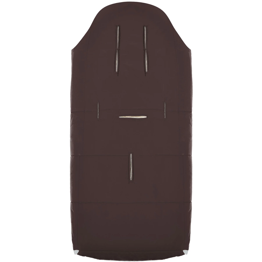 Werner Christ Baby Lammfellfußsack TULA VARIO chocolate