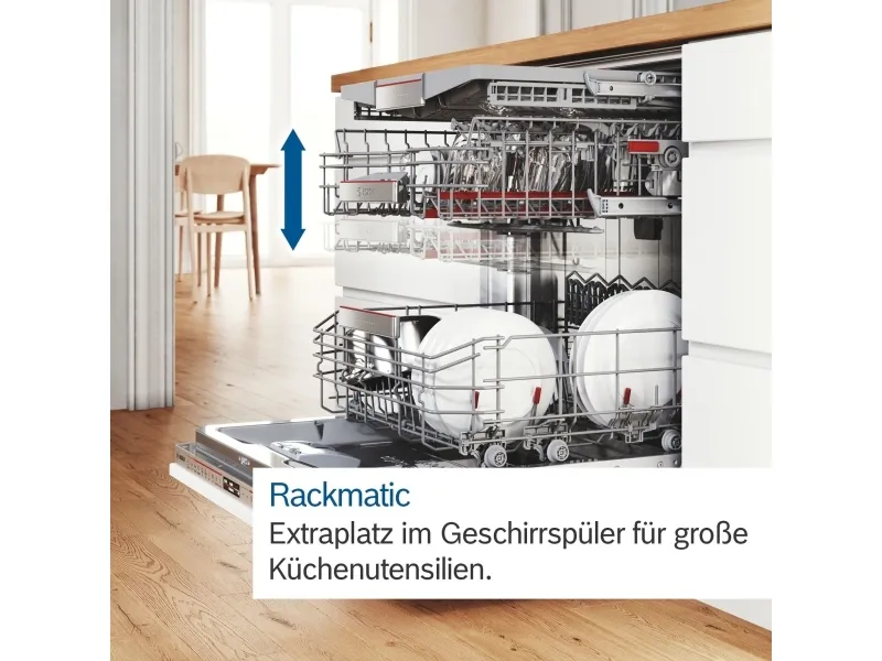 Bosch SMI6ZCS16E - Opvaskemaskine - Rustfrit stål
