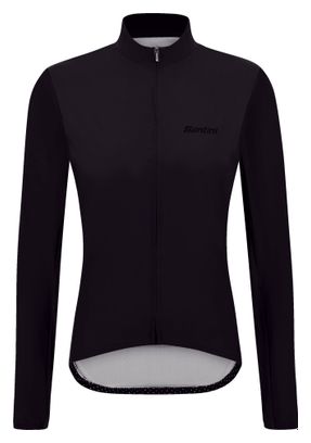 Veste Coupe-Vent Unisexe Santini RTR Noir