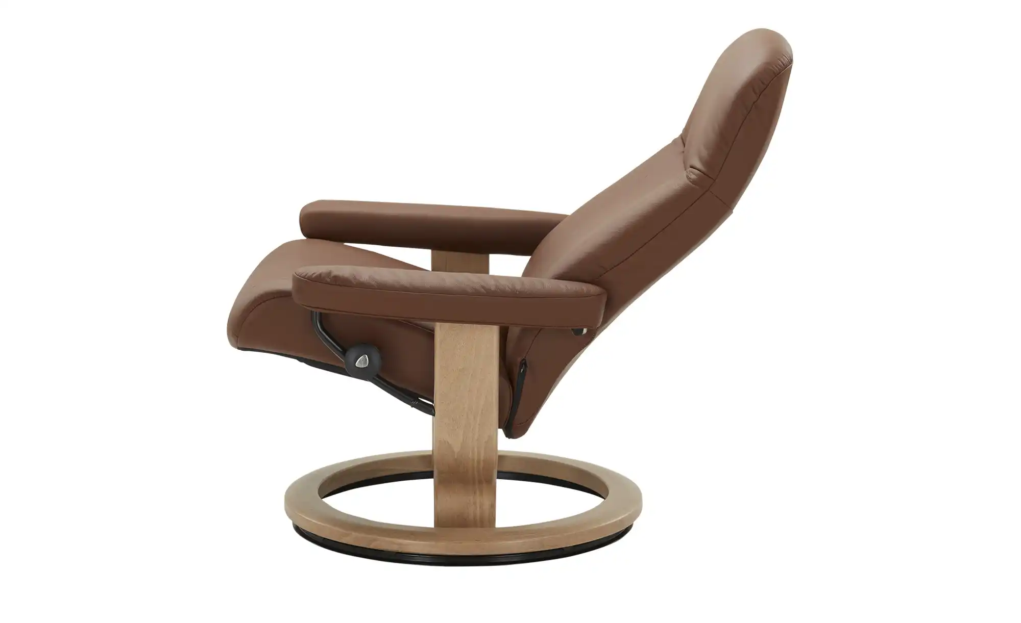 Stressless Relaxsessel mit Hocker aus Echtleder Garda M