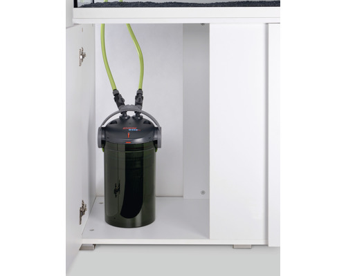 EHEIM Vivaline 240 aquariumcombinatie met LED-verlichting, verwarming, filter en grenenhouten kast