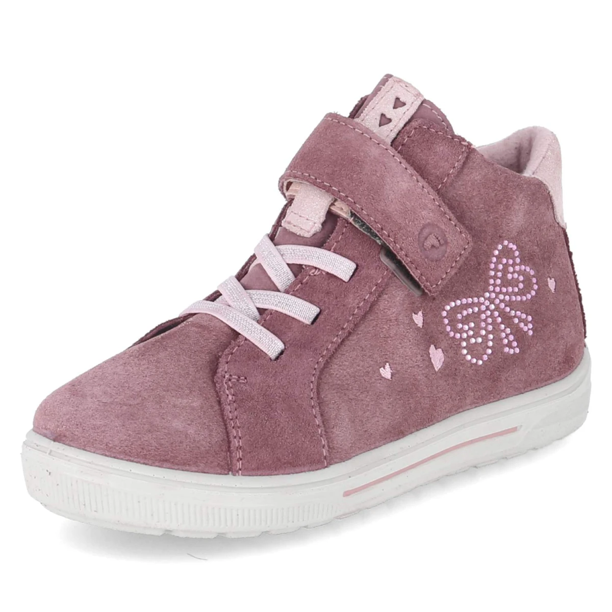 PepinoStiefeletten MALA - pflaume/blush