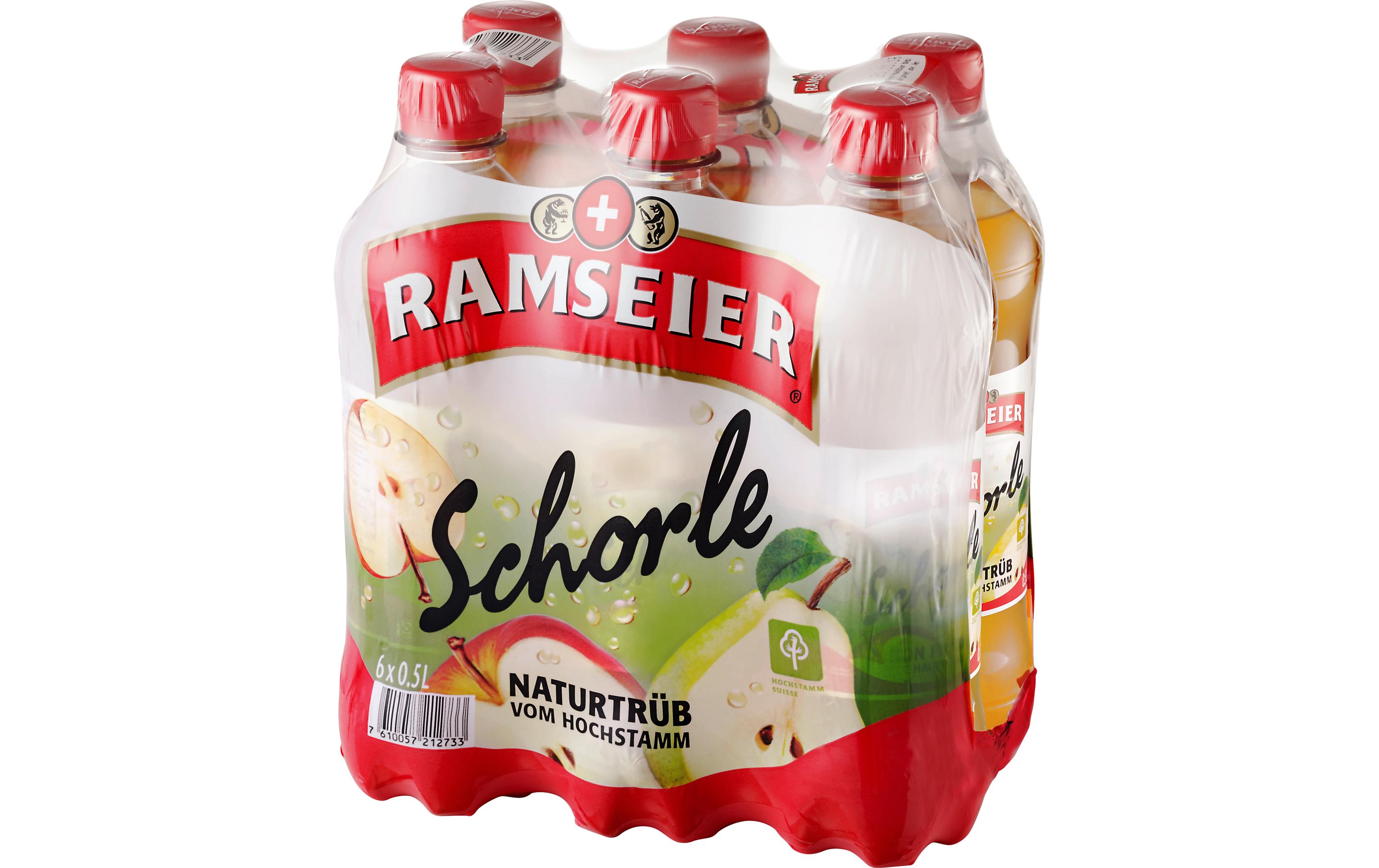 Schorle naturtrüb vom Hochstamm 6 x 0.5 lAusgewogener und milder Durstlöscher aus 60% Saft von Äpfeln