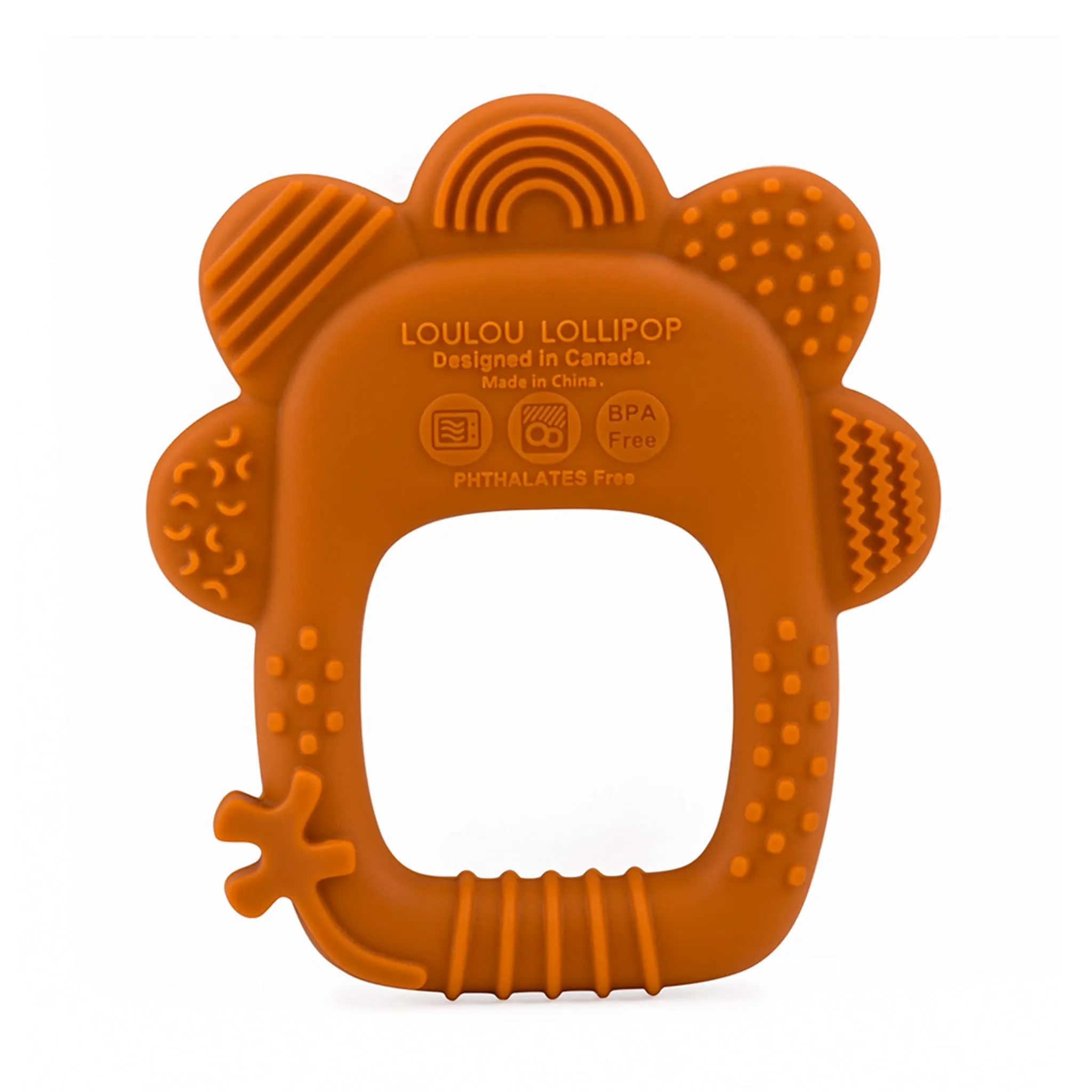 Loulou Lollipop Jouet de Dentition en Silicone - Lion