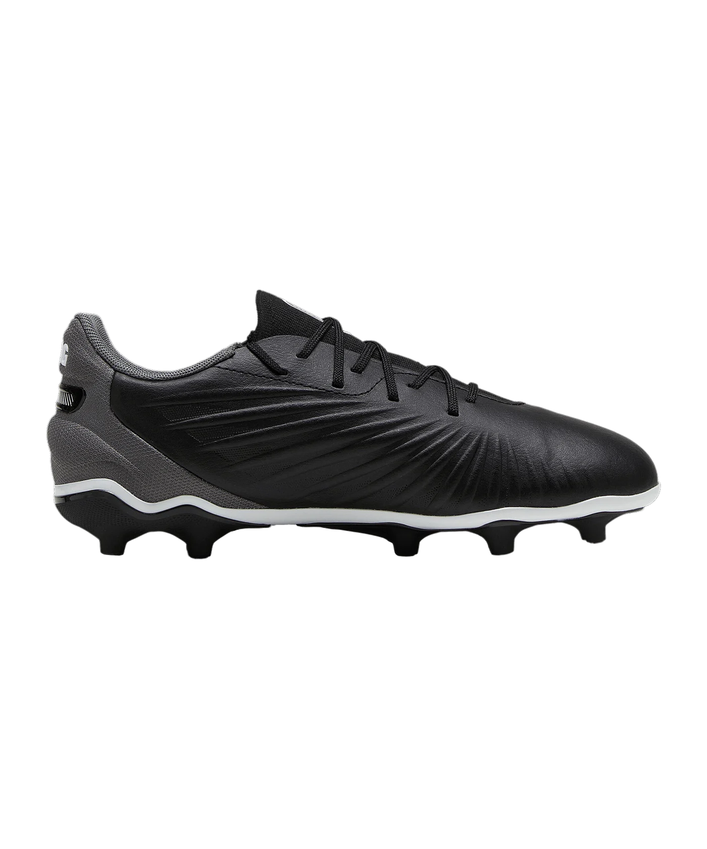 PUMA KING Match FG/AG Eclipse Jr Kids Schwarz Weiss F01