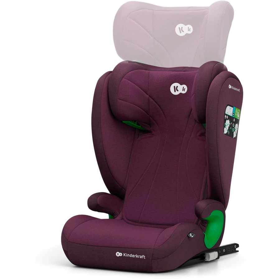 Kinderkraft Kindersitz Junior Fix i-Size cherry pearl
