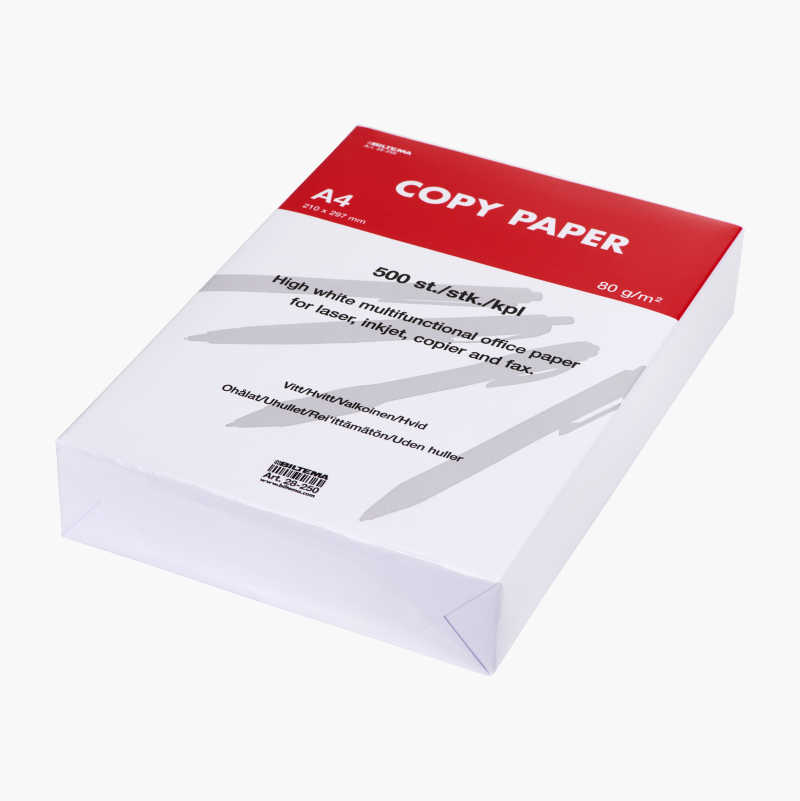 Kopipapir A4, 500 ark