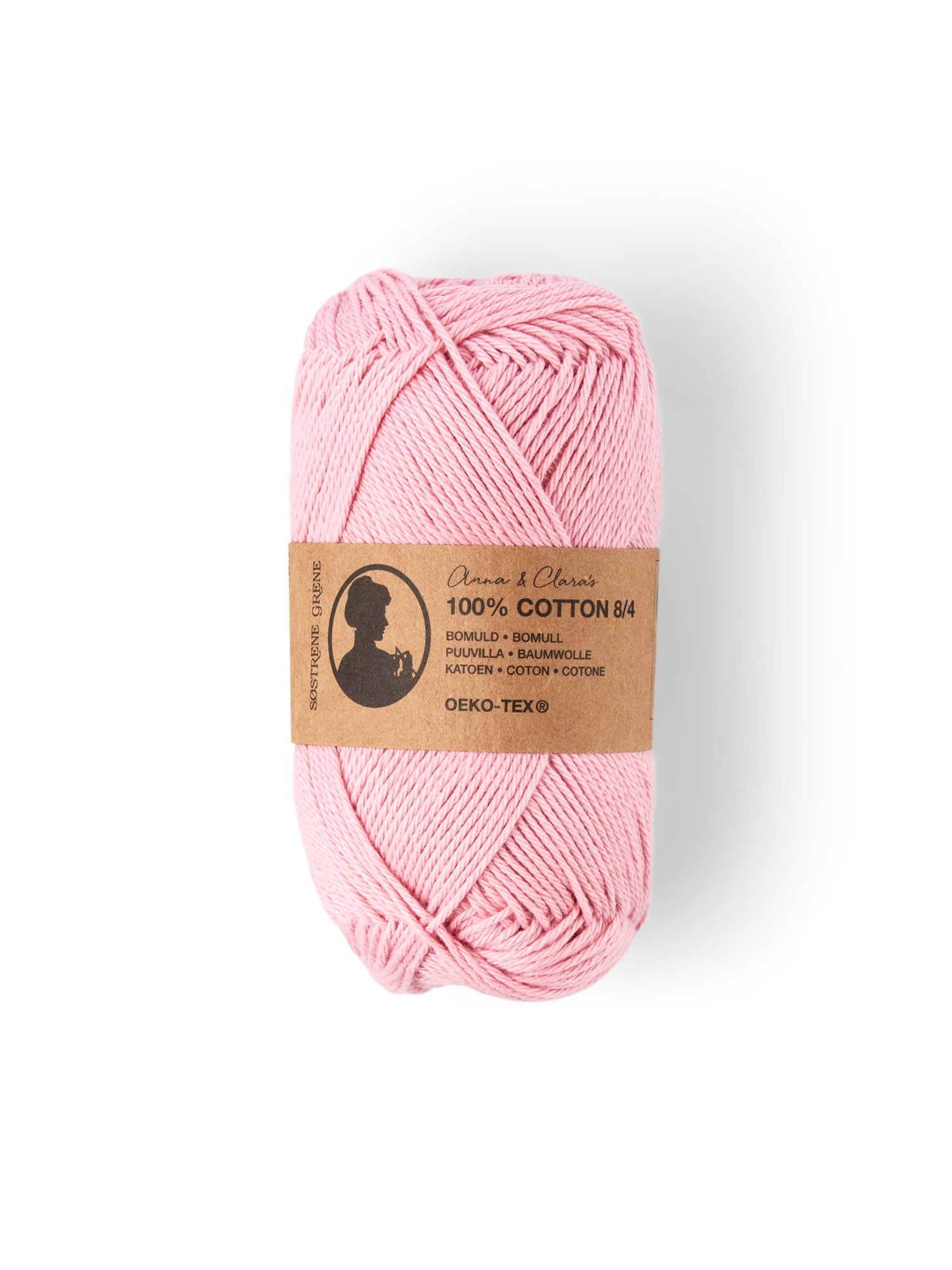 Garn 8/4 | Bomuld. 50 g = 160 m. | Coral