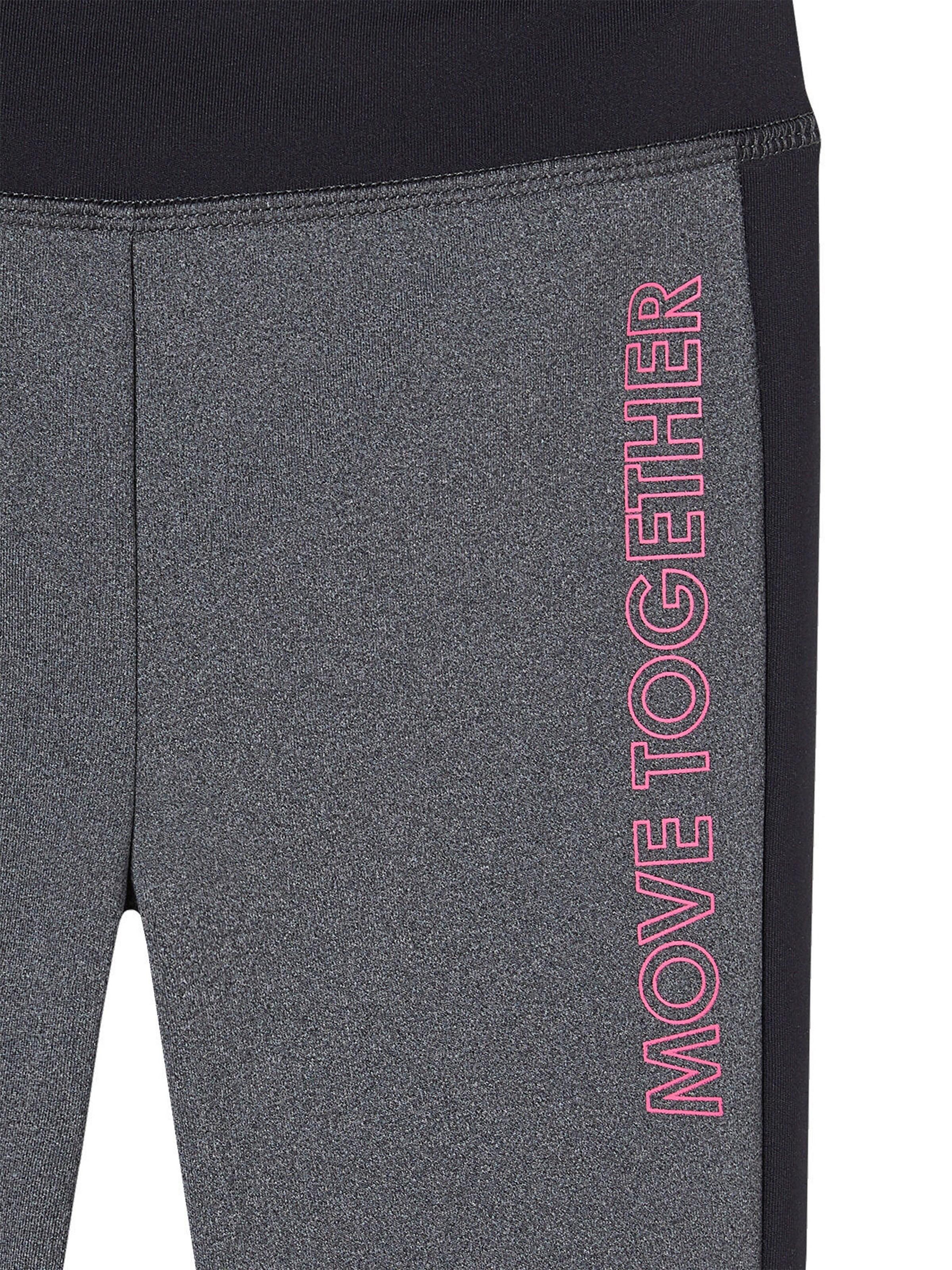 Vertbaudet Mädchen Sport-Leggings grau meliert