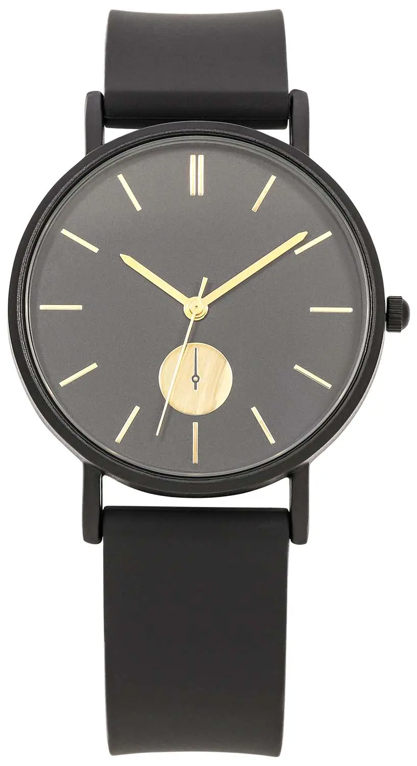 Uhr - Round Black