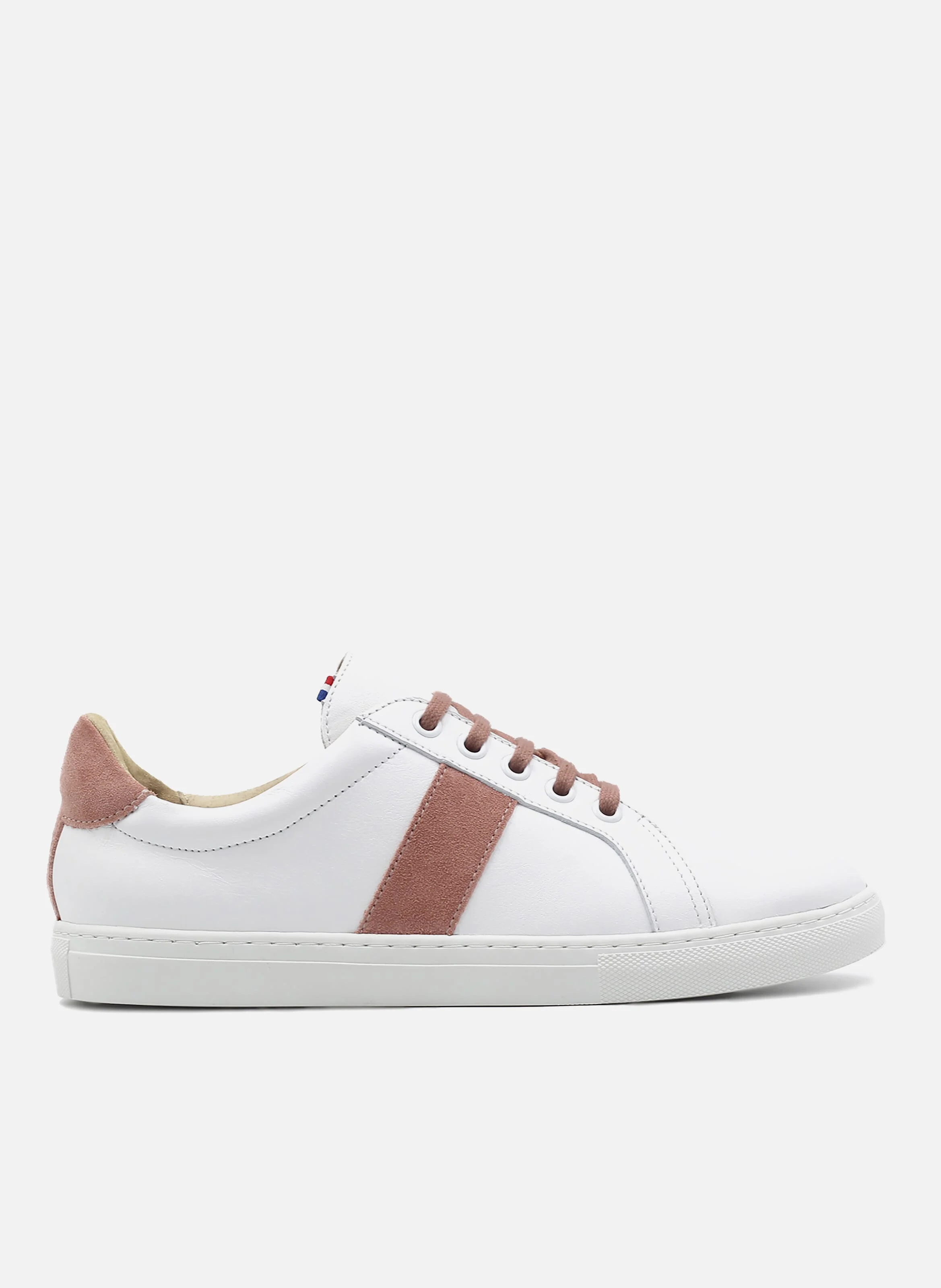 Baskets mif cuir | Blanc