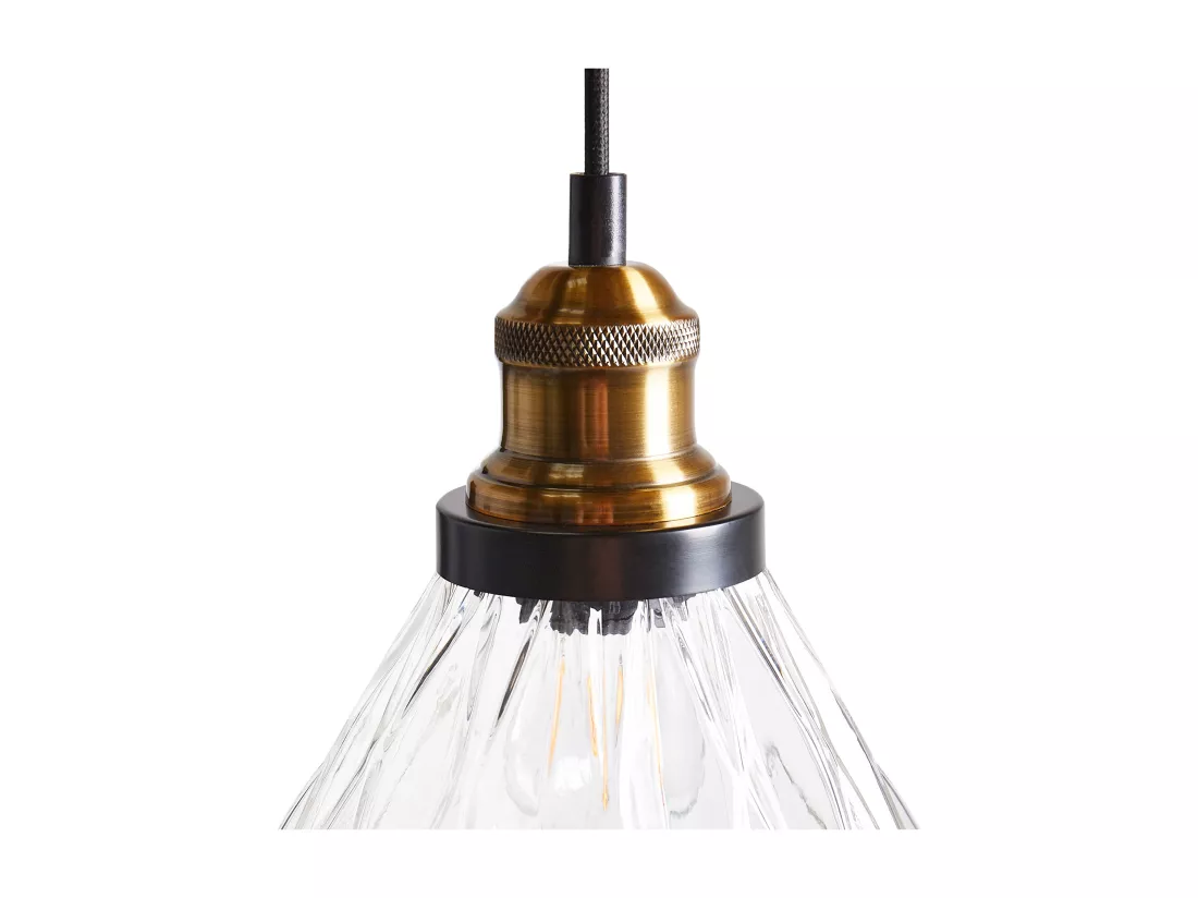 Lampe suspension COOSA Verre Transparent