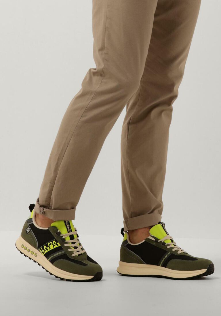 NAPAPIJRI groene napapijri lage sneakers slate
