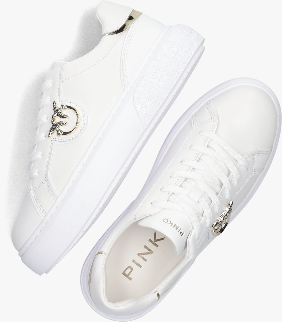 PINKO witte pinko lage sneakers yoko 1.0 sneaker