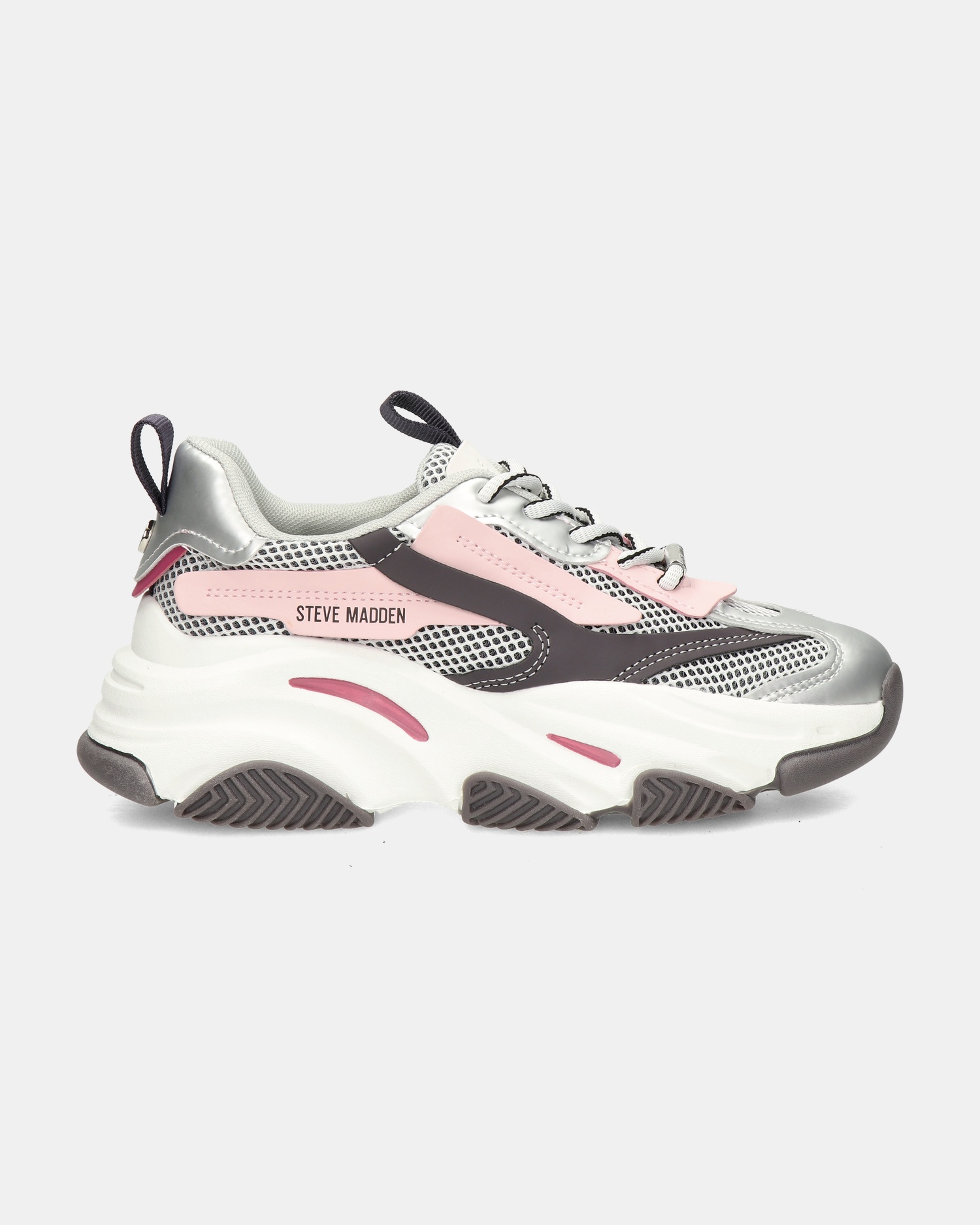 Steve Madden Possession-E Dad Sneakers  - zilver