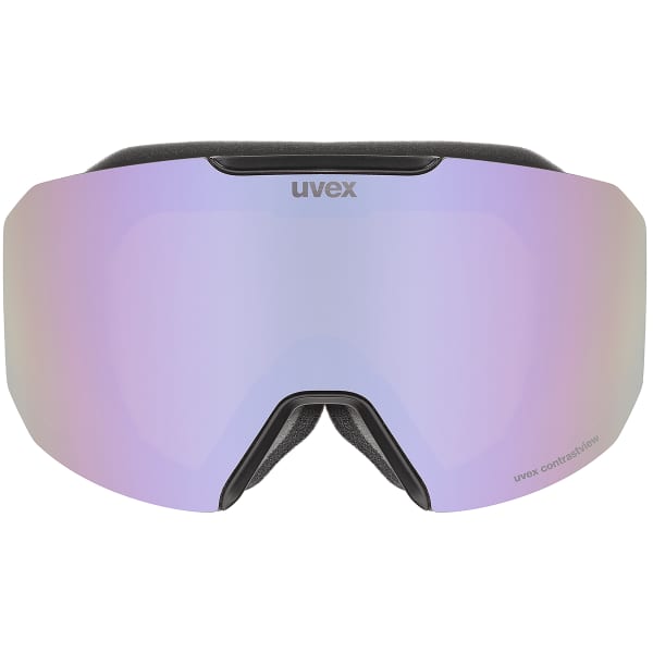 Masque de ski UVEX EVIDNT ATTRACT S BLACK MATT/MIRROR LAVENDER