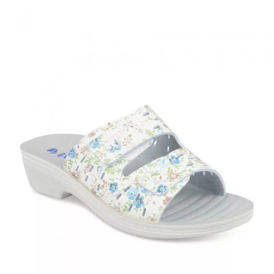Mules BLANC INBLU