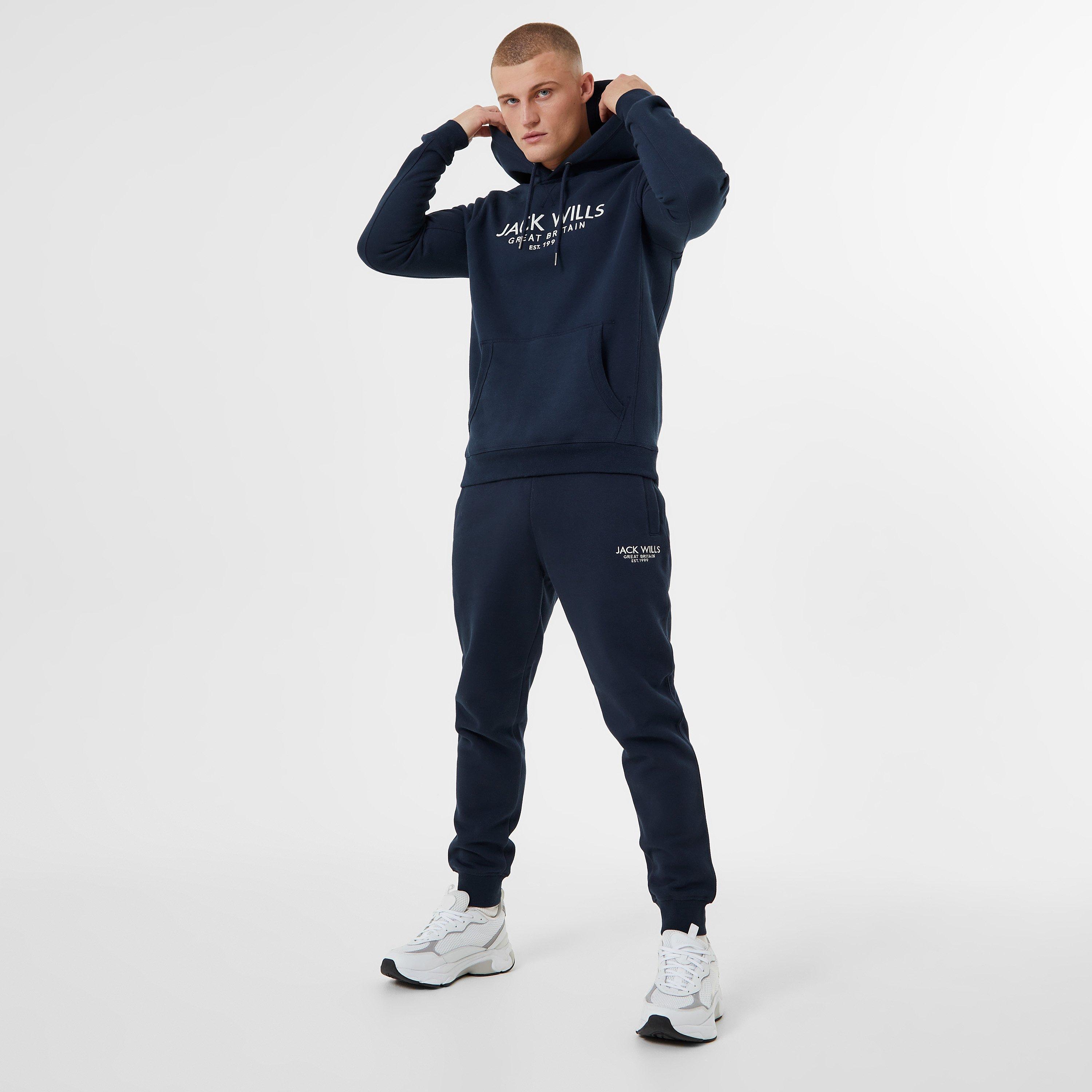 Jack Wills JW Haydor Logo Joggers Mens