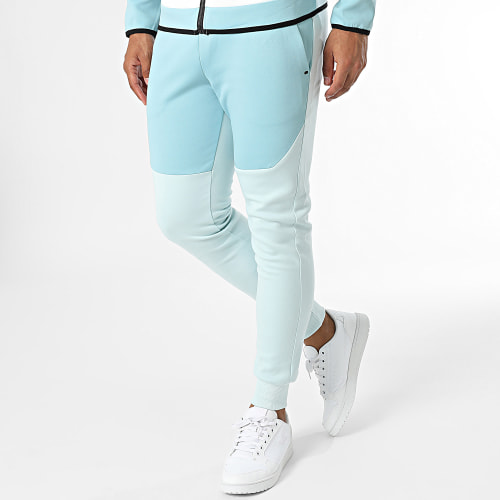 Ensemble De Survetement Turquoise Blanc